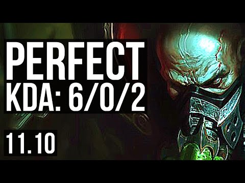 URGOT vs LUCIAN (TOP) | 6/0/2, 700+ games, 900K mastery, Dominating | NA Diamond | v11.10