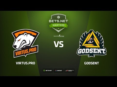 [EN] Virtus.pro vs GODSENT, map 3 mirage, Bets.Net Masters