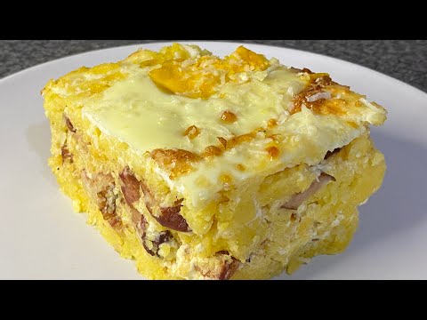 Cel m-ai bun și gustos Bulz țărănesc la tavă.🌽🧀