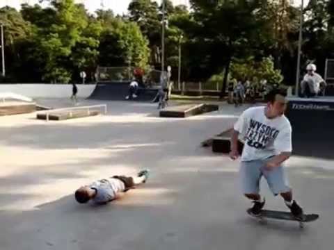 Marcin Jordan Cyganowicz Skateboarding Kozienice 2014 (prod. Oskar Krawczyk)