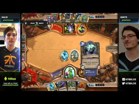 Kaldi vs Ignite - Heroes of Cards #2 - Hearthstone