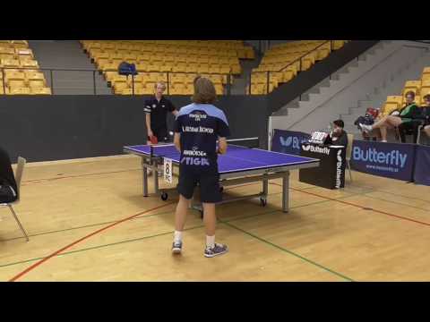 Lukas Bonderup, OB vs Laurits Jelsbak Thomsen, Københavns BTK 031216