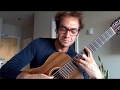 "The Peacocks" (Jimmy Rowles) - Elliot Freedman (solo guitar, 2020/04/20)