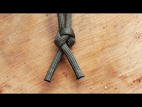 Super Easy 2 Strand Lanyard Knot (ABoK #802)