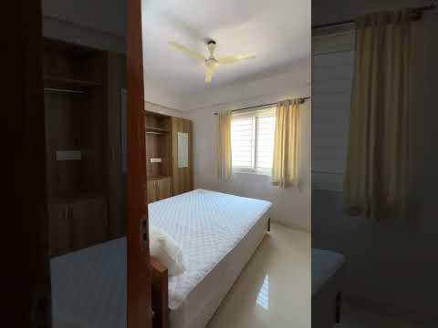 Video thumbnail for A503: Fully furnished 1 BHK Flat for rent in Whitefield | Kots Deux