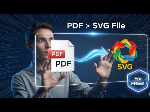 How To Convert A PDF To An SVG FIle