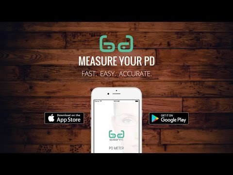 Pupil Distance PD Glasses & VR video