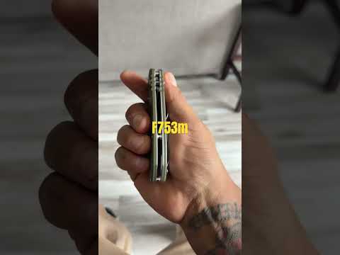 Ganzo F753m1 is a sharp bastard! #ganzo #knife #edcknife #blade #ganzoknife #everdaycarry #edc