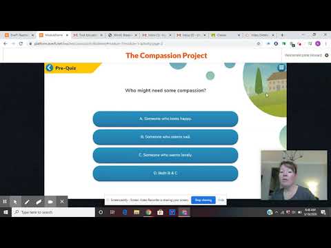 Compassion Project Pre Quiz 1