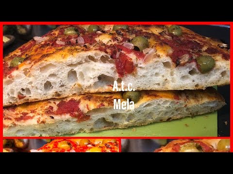 La focaccia pugliese.