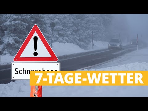 7-Tage-Wetter: Stürzt Frau Holle Deutschland ins Chaos?