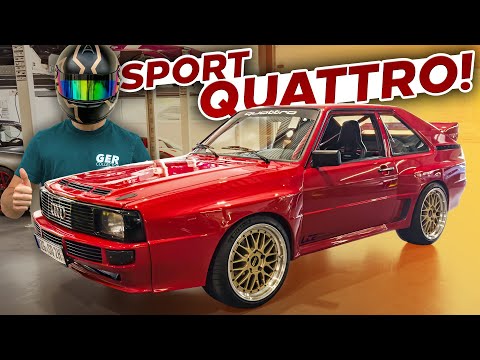 Mehr TURBO geht NICHT! Wir fahren den Audi SPORTQUATTRO!