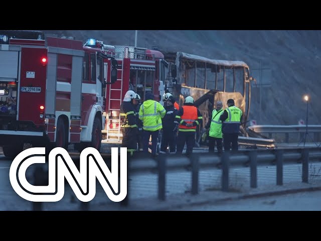 Acidente de ônibus mata 45 pessoas na Bulgária | NOVO DIA