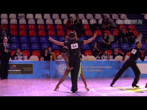 Dmitry Marchenko - Anastasia Rybalko AZE, Rumba, Grand Prix Dynamo 2019