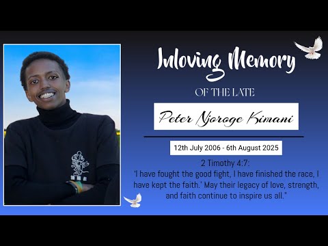 𝐈𝐍𝐋𝐎𝐕𝐈𝐍𝐆 𝐌𝐄𝐌𝐎𝐑𝐘 𝐎𝐅 𝐓𝐇𝐄 𝐋𝐀𝐓𝐄 𝐏𝐄𝐓𝐄𝐑 𝐍𝐉𝐎𝐑𝐎𝐆𝐄 𝐊𝐈𝐌𝐀𝐍𝐈 (𝟐𝟎𝟎𝟔-𝟐𝟎𝟐𝟓)