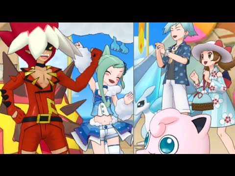 Pokémon Masters - Summer Superstars Full Event Story