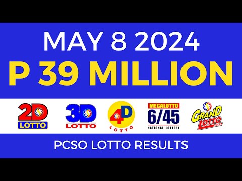 Lotto Result Today 9pm May 8 2024 Complete Details