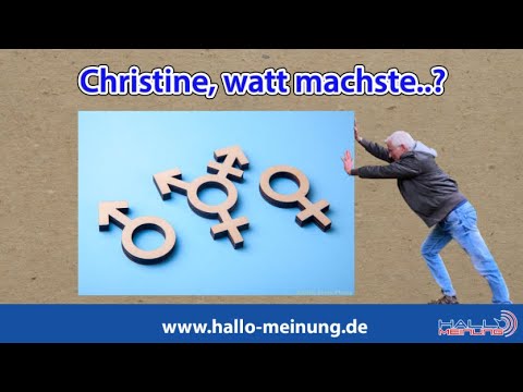 Christine, watt machste...?