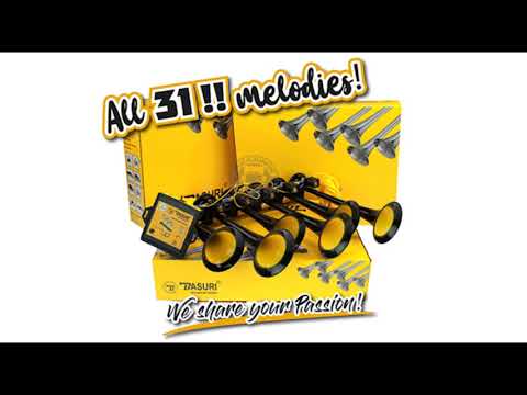 Basuri® - Musical airhorn - all 31 melodies
