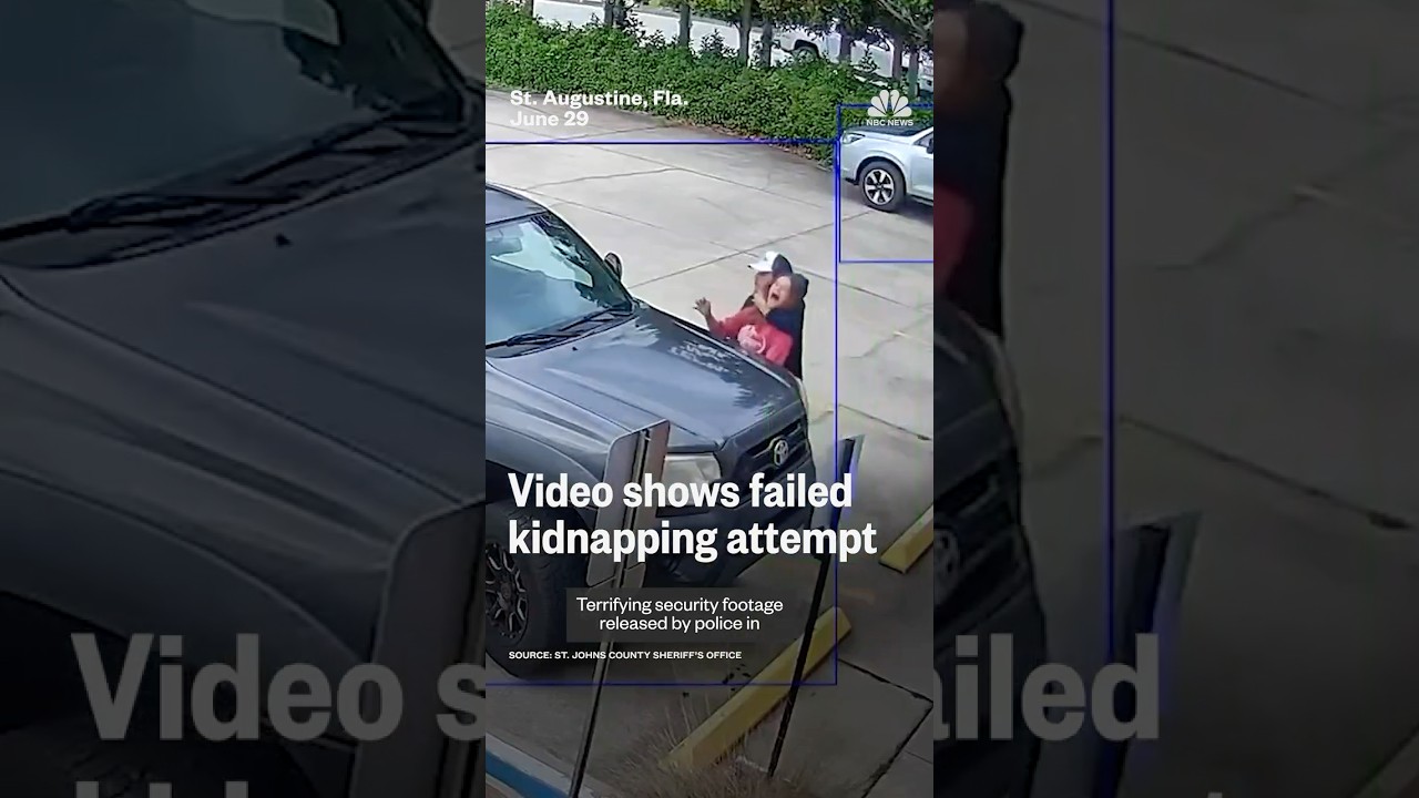 Video shows failed kidnapping attempt