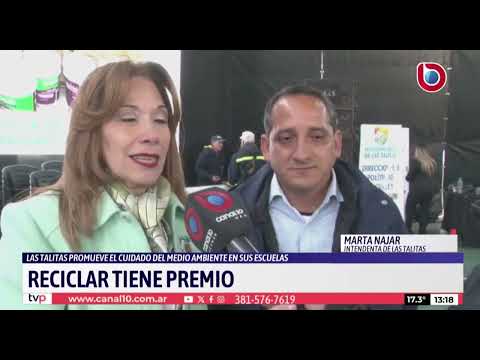 Las Talitas: promueve el cuidado al medio ambiente en sus escuelas