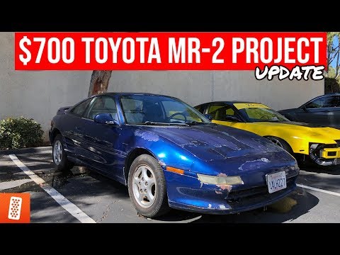 THE $700 MR2 PROJECT IS GOING TO THE PAINT SHOP?!?!