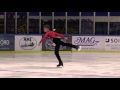 8 Valentin COSATCHE ROU SP Junior Men  ISU WDT 2016 Gdansk