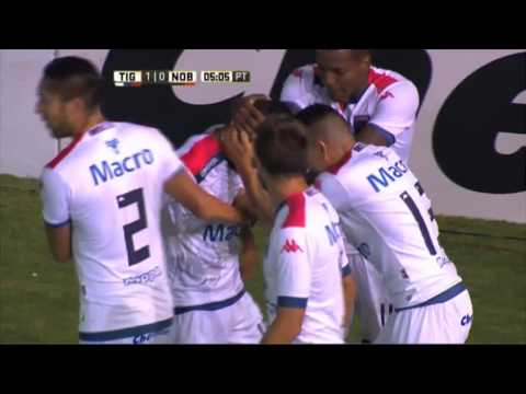 Gol de Janson. Tigre 1 Newell's 0. Fecha 8. Primera División 2016