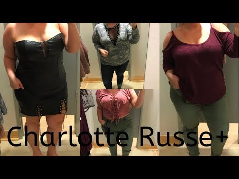 INSIDE THE DRESSING ROOM AT CHARLOTTE RUSSE+ | Taren Denise