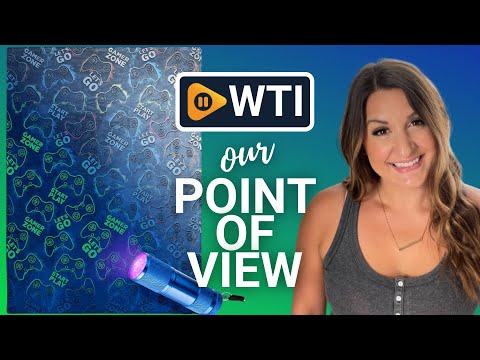 Glow in The Dark Blanket - Gaming Blanket - WTI product video review