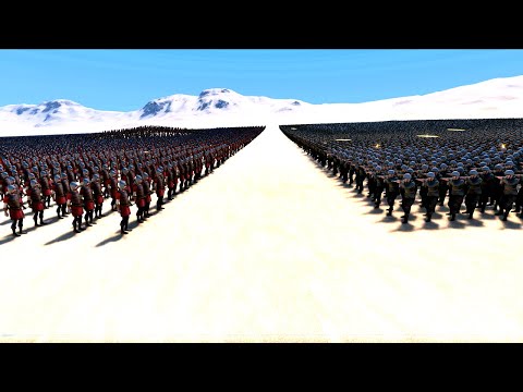 20k Medieval Archer vs 20k U.S. WW2 Soldiers- Ultimate Epic Battle Simulator UEBS