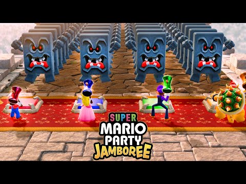 Super Mario Party Jamboree – All Free For All Minigames Compilation! 🎉🎮