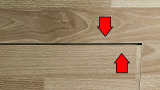 How to Fix Gaps in Flooring!!! (Laminate, LVP, Engineered wood)