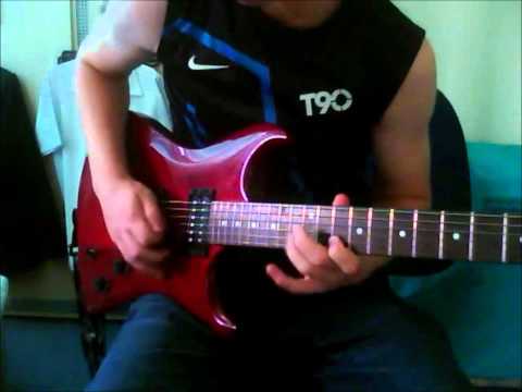 DISTURBED The infection - guitar solo cover