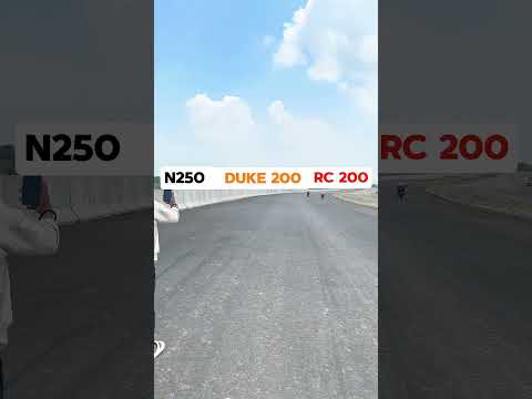 N250 Vs Duke200 Vs RC200 drag race #n250 #pulsarn250 #duke200 #rc200 #dragrace #shorts