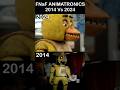 FNaF Animatronics In Real Life 2014 Vs 2024 FNaF Movie 2 MEME