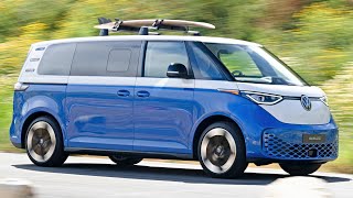 New 2024 Volkswagen Three-row ID. Buzz - 330 HP & AWD Available - FIRST LOOK