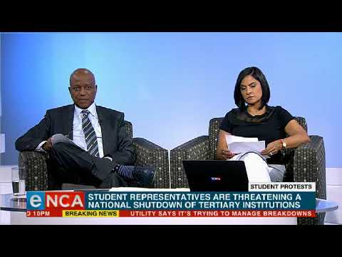 SRC representatives are threatening to bring tertiary institutions to a standstill