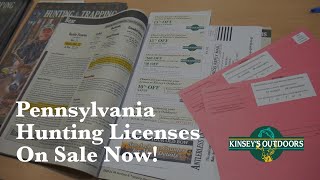 Kinsey's Outdoors - PA Hunting Licenses On Sale Now!