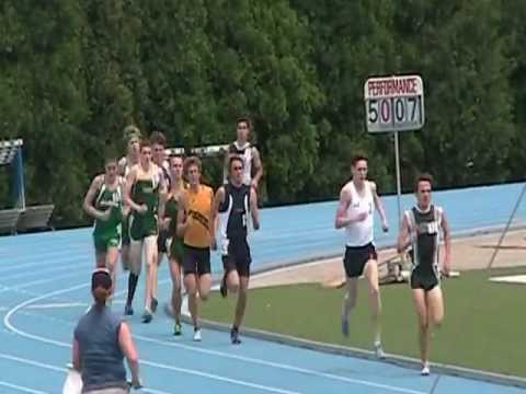 2A 1600m Run Prelim Heat 2 - IHSA State Track and Field Championships 2012