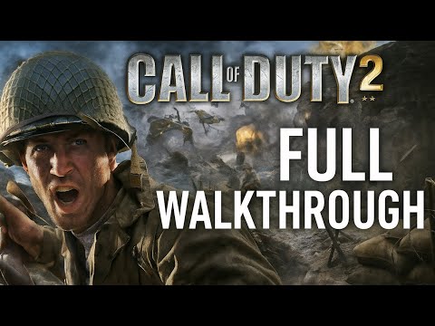 Call of Duty 2 – Full Walkthrough | No Commentary | 4K 60FPS | WWII Classic FPS
