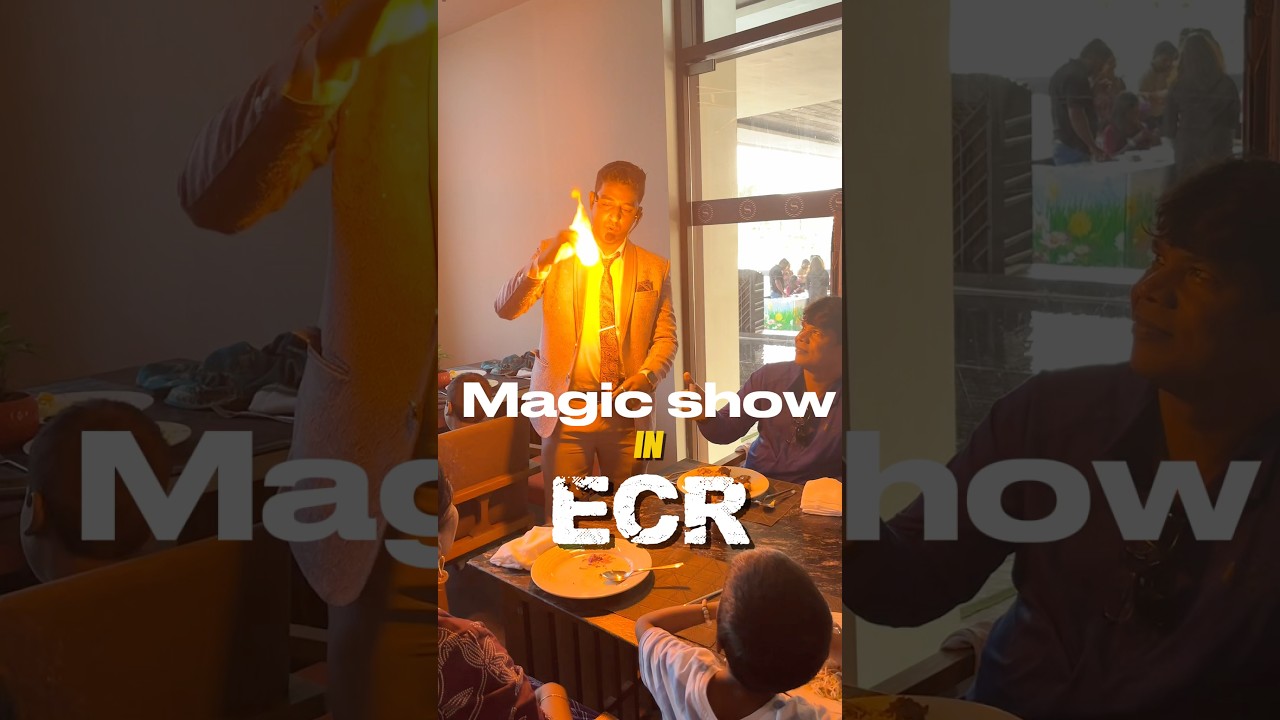 Close Up magic by Kannan The showman | Best Magician & Mentalist in Chennai  #magician #mentalist