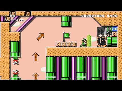 Hit the Leaf with your Tail! by 1Molle - Super Mario Maker 2 - No Commentary 1ca