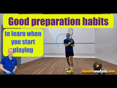 Skills for squash - Preparation basics