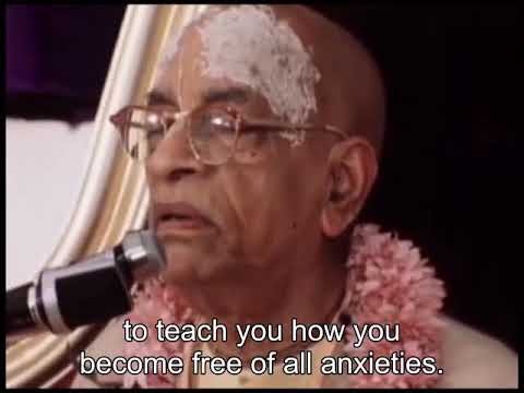 Prabhupada 0874 - Anyone who is Elevated to the Spiritual Platform, He is Prasannatma. He is Jolly