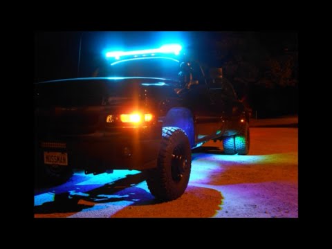 Darth Dually 52" LED Light Bar Install Color Changing RGBW Bluetooth