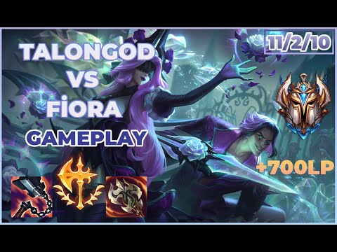 Talongodx Stream Highlights TOP LANE Talon vs Fiora (MagiFelix,Caps)