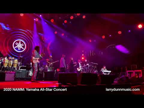 Larry Dunn's solo, sitting in with EWF - 2020 NAMM: "Yamaha All-Star Concert on the Grand 2020"