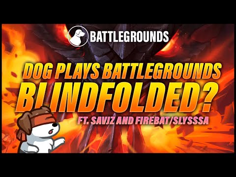 Dog Plays Battlegrounds Blindfolded? Ft. Savjz and Firebat/Slysssa