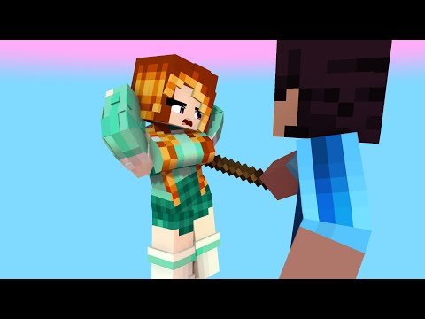 ZERO TWO DODGING FIRST MEET APHMAU CREW PIERCE AND KIM - MINECRAFT ANIMATION #shorts